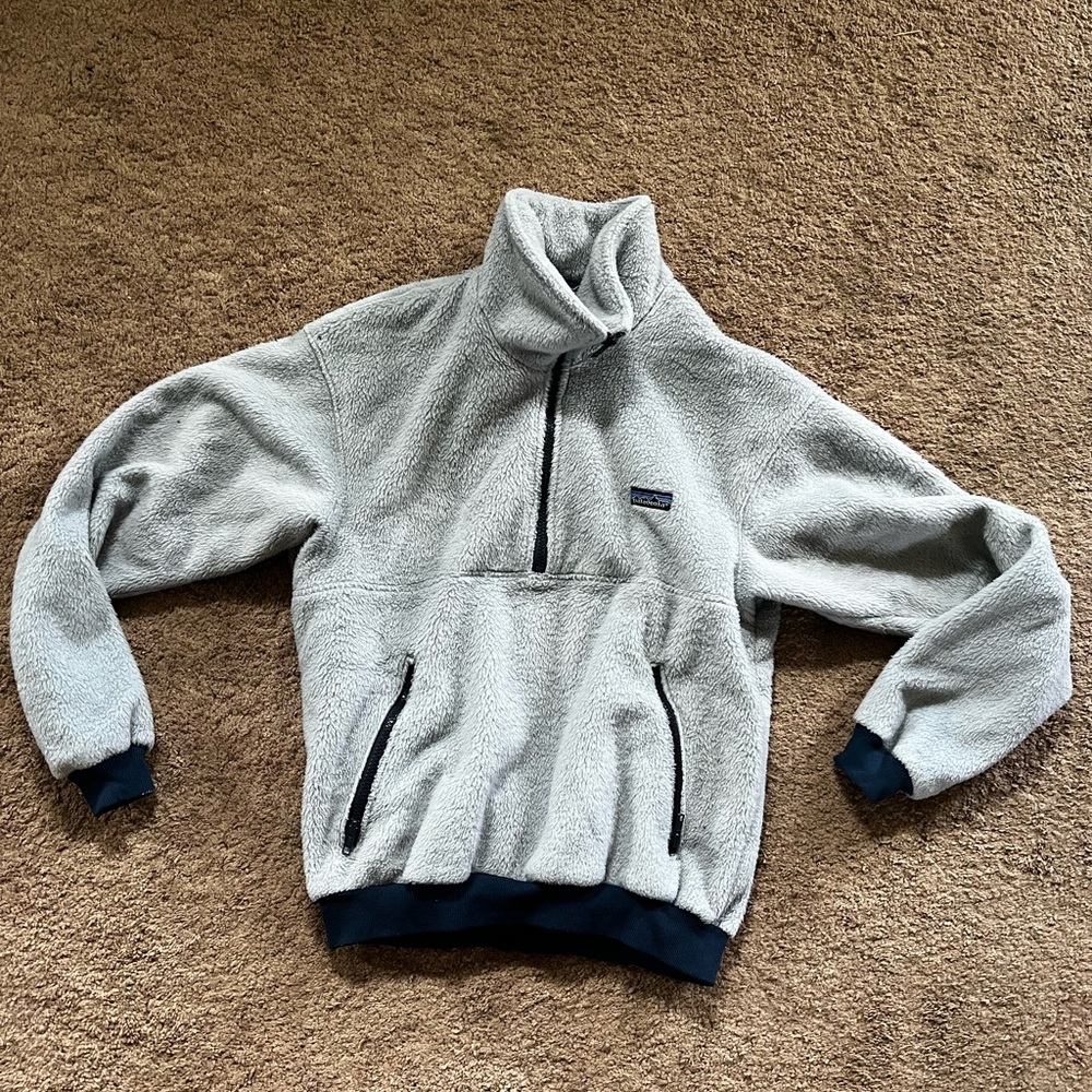 Vintage Patagonia High Pile Fleece Half Zip